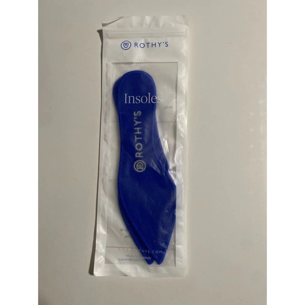 NWT Rothy’s blue shoe sole inserts Sz 6